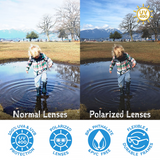 Jan & Jul GBX-WHT-M Lunette de soleil polarisée pour enfant - Ours blanc - Jan & Jul vendu par Veille sur toi