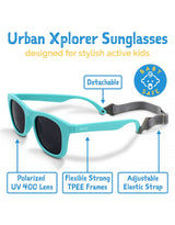 Jan & Jul Lunette de Soleil Polarisée Urban pour Enfant - Lavande Givrée - Jan & Jul vendu par Veille sur toi