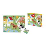 Janod J02491 Casse-tête tactile 20 pièces - La ferme - Janod vendu par Veille sur toi