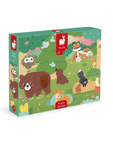 Janod J02492 Casse-tête tactile 20 pièces - La forêt - Janod vendu par Veille sur toi