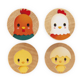 Janod J03330 Seau de construction 56 pièces - Ferme - Janod vendu par Veille sur toi