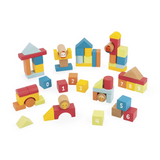 Janod J03330 Seau de construction 56 pièces - Ferme - Janod vendu par Veille sur toi