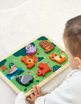 Janod J07123 Casse tête en bois chunky - Forêt - 7 pièces - Janod vendu par Veille sur toi