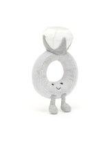 Jellycat A2DIR Peluche - Bague avec diamant - Amuseable - Jellycat vendu par Veille sur toi