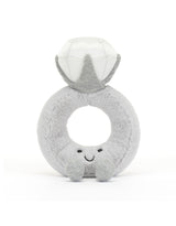 Jellycat A2DIR Peluche - Bague avec diamant - Amuseable - Jellycat vendu par Veille sur toi