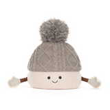 Jellycat A2HAT Peluche - Tuque Pomilly Amuseables - Jellycat vendu par Veille sur toi