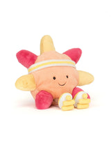 Jellycat A2SUNRS Peluche - Soleil en patins à roulettes Amuseables - Jellycat vendu par Veille sur toi