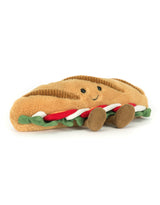 Jellycat A2TMB Peluche - Baguette de pain Caprese Amuseables - Jellycat vendu par Veille sur toi