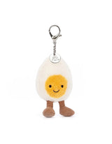 Jellycat A4BEBC Breloque de sac - Oeuf content - Happy boil egg - Jellycat vendu par Veille sur toi