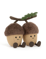 Jellycat A6PAC Peluche - Duo de glands Ort et Tum - Jellycat vendu par Veille sur toi