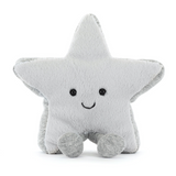 Jellycat A6STS Peluche - Étoile argent amuseables - Jellycat vendu par Veille sur toi