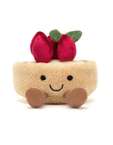 Jellycat A6TAF Peluche - Tartes aux Fraises Fleurette - Jellycat vendu par Veille sur toi