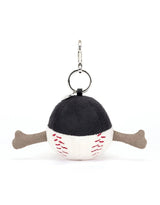 Jellycat AS4BSBC Breloque de sac - Balle de baseball - Jellycat vendu par Veille sur toi