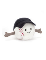 Jellycat AS6BS Peluche - Balle de baseball - Amuseable Sports - Jellycat vendu par Veille sur toi