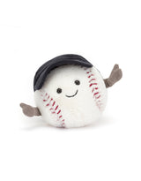 Jellycat AS6BS Peluche - Balle de baseball - Amuseable Sports - Jellycat vendu par Veille sur toi