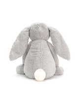 Jellycat BARB1BS Peluche - Lapin Bashful Argent Très grand- Bashful Bunny Silver Really big - Jellycat vendu par Veille sur toi