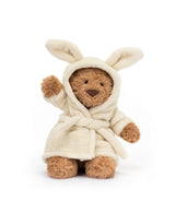 Jellycat BARM2BR Peluche - Ours Bartholomew en robe de chambre - Jellycat vendu par Veille sur toi