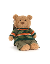 Jellycat BARM2OD Peluche - Ours Bartholomew en habit de randonnée - Jellycat vendu par Veille sur toi