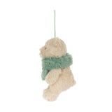 Jellycat BARS6DEC Décoration à suspendre - Ours Bartholomew Junior avec écharpe - Jellycat vendu par Veille sur toi