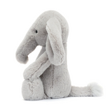 Jellycat BAS3ELE Peluche - Éléphant Bashful de Luxe Thuddeus - Moyen - Jellycat vendu par Veille sur toi