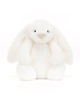 Jellycat BAS3LUN Peluche - Lapin Luna blanc - Bashful Luxe- Médium - Jellycat vendu par Veille sur toi