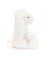 Jellycat BAS3LUN Peluche - Lapin Luna blanc - Bashful Luxe- Médium - Jellycat vendu par Veille sur toi