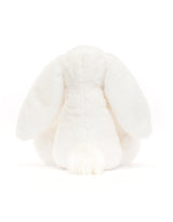 Jellycat BAS3LUN Peluche - Lapin Luna blanc - Bashful Luxe- Médium - Jellycat vendu par Veille sur toi
