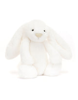 Jellycat BAS3LUN Peluche - Lapin Luna blanc - Bashful Luxe- Médium - Jellycat vendu par Veille sur toi