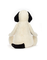 Jellycat BASG1BCP Peluche - Chien Bashful Noir et crème - Géant - Jellycat vendu par Veille sur toi