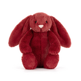 Jellycat BASS6RED Peluche - Lapin Bashful - Groseille - Jellycat vendu par Veille sur toi