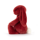 Jellycat BASS6RED Peluche - Lapin Bashful - Groseille - Jellycat vendu par Veille sur toi
