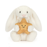 Jellycat BB3STAR Peluche - Lapin avec une étoile - Jellycat vendu par Veille sur toi