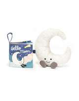 Jellycat BB444HM Livre en tissu - Bonjour lune - Jellycat vendu par Veille sur toi
