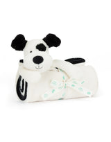 Jellycat BLNK4BCP Peluche Couverture - Chien noir et crème - Jellycat vendu par Veille sur toi
