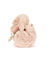 Jellycat BLNK4BLU Peluche Couverture - Bashful lapin blush - Jellycat vendu par Veille sur toi