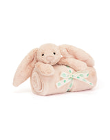 Jellycat BLNK4BLU Peluche Couverture - Bashful lapin blush - Jellycat vendu par Veille sur toi