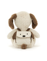 Jellycat BP4PU Peluche - Chien à sac-à-dos Backpackers- Jellycat vendu par Veille sur toi