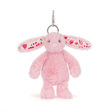 Jellycat BP4ROSE Breloque de sac - Lapin Blossom Blushkin - Jellycat vendu par Veille sur toi