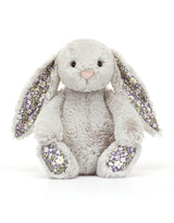 Jellycat BPM3BJ Peluche - Lapin Bashful Blossom - Gris Bloom - Original - Jellycat vendu par Veille sur toi
