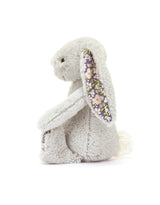 Jellycat BPS6BJ Peluche - Lapin gris Bloom Blossom - Blossom Silver Bunny Bloom Little - Petit - Jellycat vendu par Veille sur toi