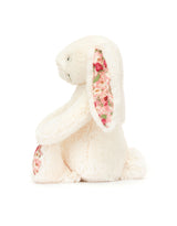 Jellycat BPS6MS Peluche - Lapin Crème Fraise Blossom - Petit - Jellycat vendu par Veille sur toi