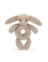 Jellycat BRR4B Peluche - Hochet lapin beige Bashful - Jellycat vendu par Veille sur toi