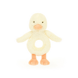 Jellycat BRR4DCK Hochet peluche - Canard bashful - Jellycat vendu par Veille sur toi