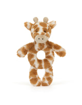 Jellycat BRR4GF Peluche - Hochet girafe bashful - Jellycat vendu par Veille sur toi