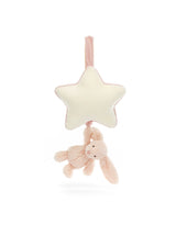 Jellycat MP4BLU Peluche - Jouet musical lapin blush bashful - Jellycat vendu par Veille sur toi