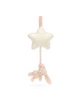 Jellycat MP4BLU Peluche - Jouet musical lapin blush bashful - Jellycat vendu par Veille sur toi