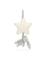 Jellycat MP4BSL Jouet musical - Lapin gris bashful - Jellycat vendu par Veille sur toi