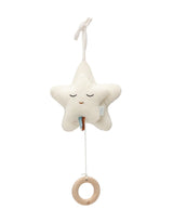 Jollein 043-001-68096 Jouet musical suspendu - Étoile ivoire - Jollein vendu par Veille sur toi