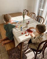 KAM ⚜ Tapis de Sol Multifonctionnel en Cuir Végétalien - Famille de 4 - KAM vendu par Veille sur toi