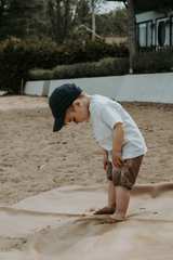 KAM ⚜ Tapis de Sol Multifonctionnel en Cuir Végétalien - Famille de 4 - KAM vendu par Veille sur toi